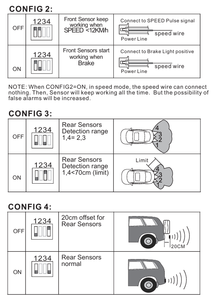 Dual <strong>Use</strong> Parking <strong>Sensor</strong>,Front &amp; Rear Parking Assist,Multi-position <strong>Sensor</strong>,Car Front Rear Obstacle <strong>Detection</strong> - Product Image 2