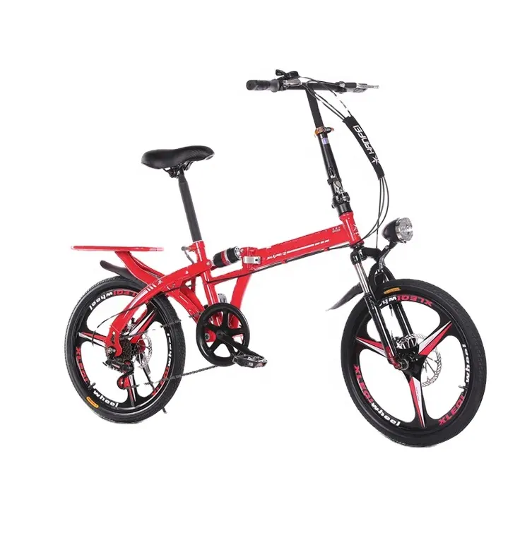 Cyclette verticale magnetica pieghevole da 20 pollici per bambini/bici pieghevole da 16 pollici per bambini