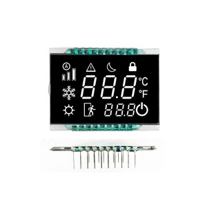DISPLAY LCD a 7 segmenti TN HTN STN FSTN VA personalizzato in fabbrica CLX per prodotti intelligenti civili medici di comunicazione di potenza - Product Image 5