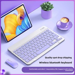 Hot Bán Sạc Mỏng Bàn Phím Không Dây Và Chuột Combo Rẻ Hơn <span class=keywords><strong>Mini</strong></span> Máy Tính Để Bàn Thiết Lập - Product Image 6