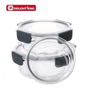 Fiambrera Rectangular de vidrio hermético, contenedores de alimentos con sello TPE nuevo, no desmontables, para almacenamiento de alimentos - Product Image 3