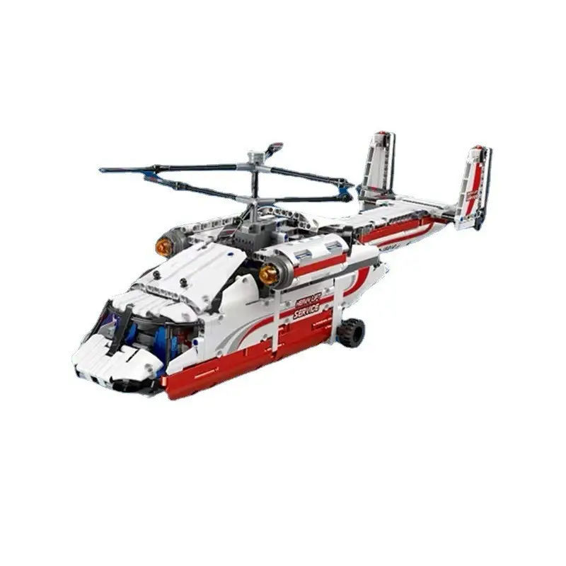 Форма король 15012 приложение пульт дистанционного управления самолет тяжелый подъемник вертолет конструктор игрушки для мальчика