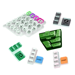 Teclado PR de silicona, teclado eléctrico Canbus, tecla acrílica Multicolor con goma de silicona para teclados y teclados - Product Image 5