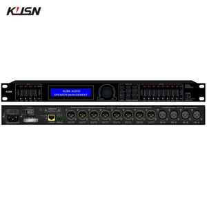 Procesador de Audio 1U, Procesador de Sonido Digital DSP con Muestreo de 96KHz, Control USB/Wi-Fi, Audio, Conferencias Profesionales, Salas en Vivo - Product Image 1