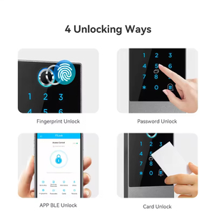 Elock ESK4 IP66 Sistema de Control de Acceso de Huellas Dactilares Abridor de Puerta para Intercomunicador Nfc Teclado de Puerta Eléctrica para Tarjeta RFID de 13,56 Mhz - Product Image 3