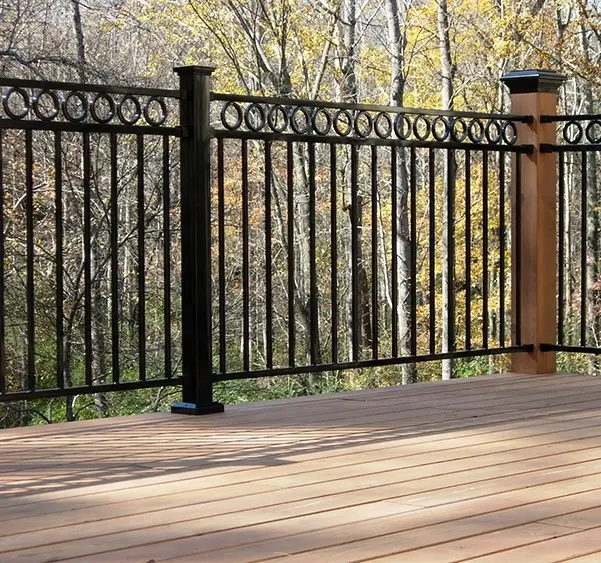 Panneaux de clôture en fer forgé noir solide, livraison gratuite, meilleure qualité, pas cher