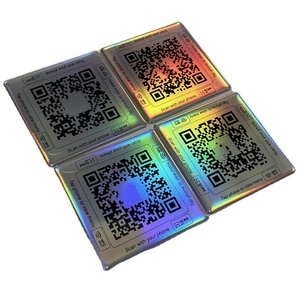 Contactless Writable <strong>QR</strong> <strong>Code</strong> Hologram Restaurant Smart Digital Menu Nfc Sticker De Table - Product Image 5