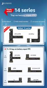 JC Tag on Battery Repair Flex Cable Programador Reparación de batería externa Flex para <span class=keywords><strong>iPhone</strong></span> 13 Batería Datos Leer Escribir Reparación de salud