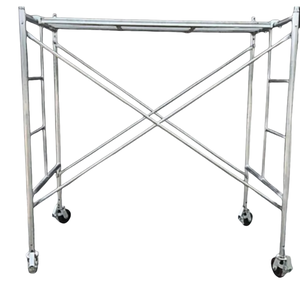 Easy to Install <strong>Movable</strong> Construction Ladder <strong>Frame</strong> <strong>Scaffolding</strong> System Galvanized <strong>Scaffolding</strong> - Product Image 3