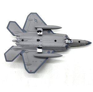 1/100 Alloy Military Plane <strong>Model</strong> F-22 Aviation Collections Diecast F22 Fighter Jet <strong>Models</strong> Aircraft Souvenir with High Quality - Product Image 4