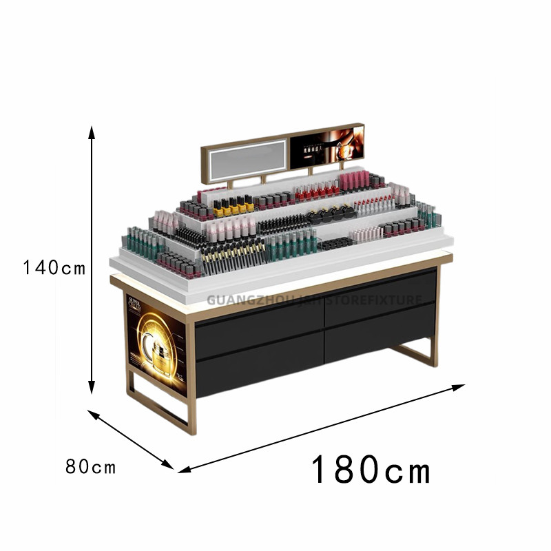 Shiny gold+white+black L180*W80*H140CM