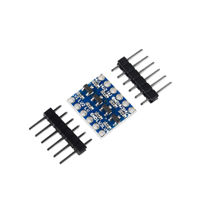 10 adet I2C mantık seviyesi dönüştürücü 4 kanal IIC çift yönlü 3.3V-5V modülü ahududu Pi için Arduino için ESP32 DIY projeleri