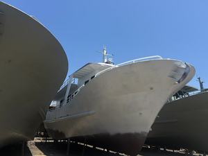 Bateaux de pêche au chalut à thon commerciaux de 36.2m bateaux de chalut de barre d'or à vendre matériel de coque en acier - Product Image 3