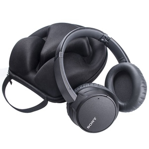 BeatsSolo2 Solo3 Studio2.0 Studio3.0 Mixrダイヤモンドヘッドフォン用ポータブルジッパーポーチ水/防塵ハード保護ケース - Product Image 1