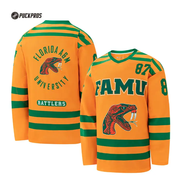 Высококачественная командная хоккейная одежда на заказ сублимационная хоккейная Майка свитер
