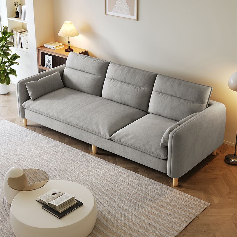 Style éponge gris clair (velours premium)