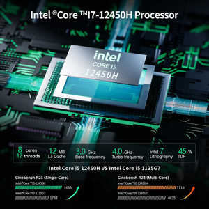F1A Intel Core Ultra 125H Gaming Mini PC 14-core 18-thread Intel Arc Graphics Computer PC AI Mini PC Gaming Computer - Product Image 3