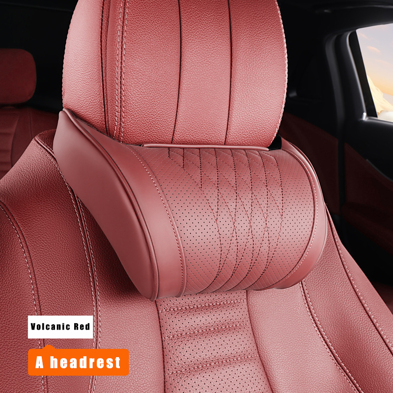 Red 1pc headrest