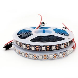 WS2812 Running Outdoor Led Strip Lights Waterproof 60 LEDs 12W/M <strong>RGB</strong> 5V <strong>Input</strong> Voltage WiFi Remote <strong>Control</strong> - Product Image 4
