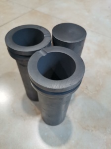 高纯度石墨双环涂层坩埚用于熔铸金属模型。 - Product Image 2