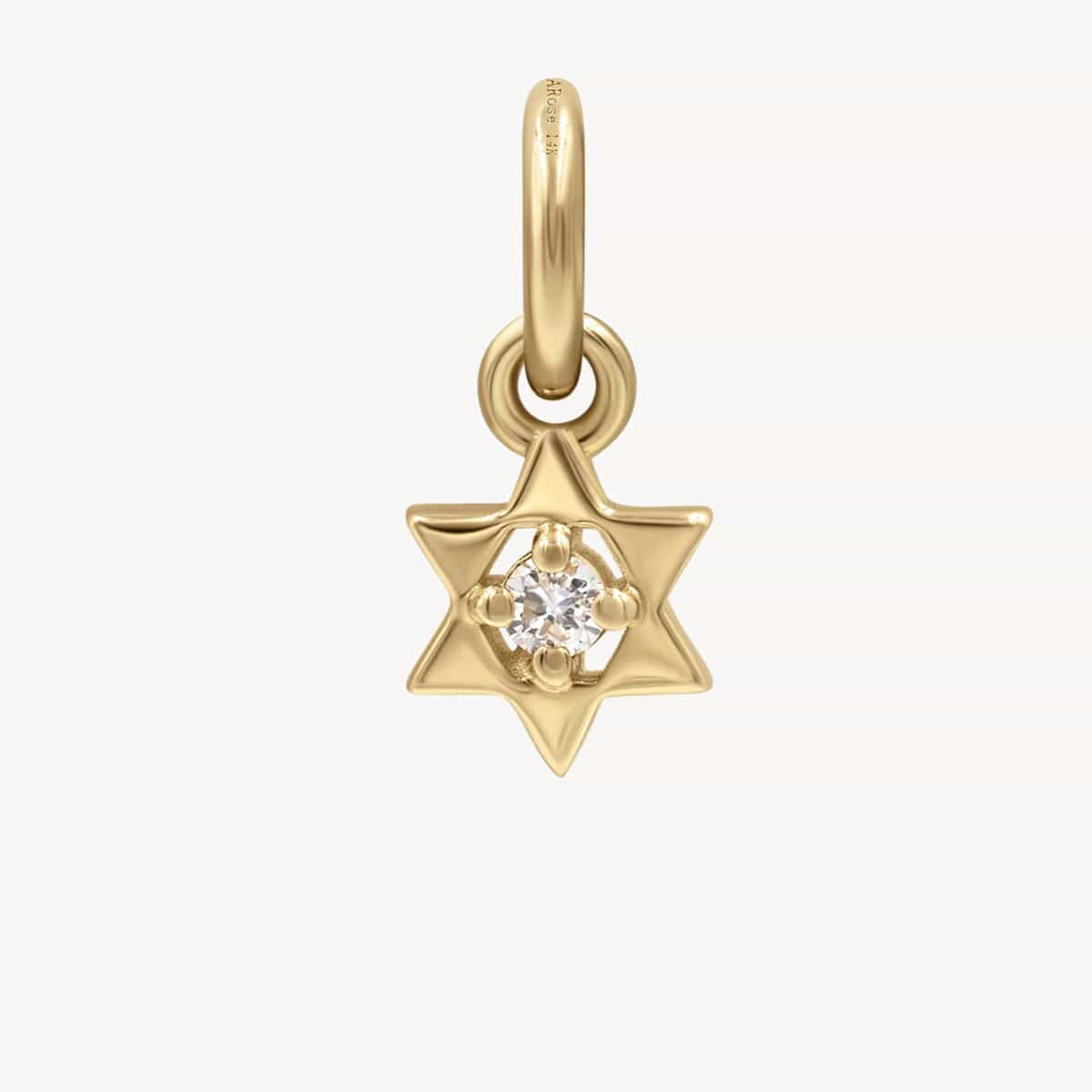 Étoile de David en or