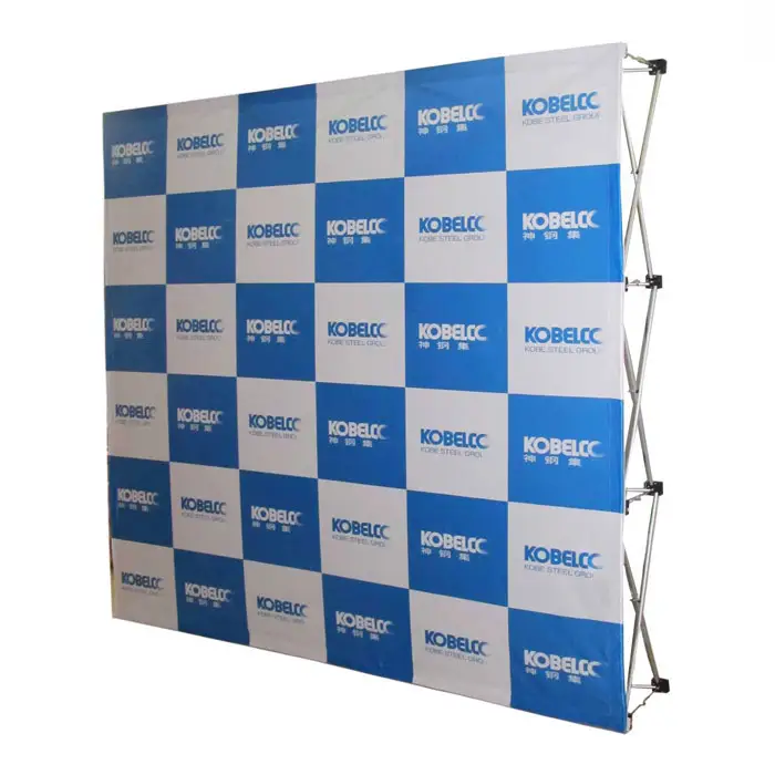 Advertising Magnetic Trade Show Backdrop Wall Pop Up Display