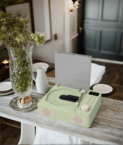 Portable <strong>CD</strong> <strong>Player</strong> with Bluetooth Desktop <strong>CD</strong> <strong>Player</strong> FM Radio LCD Display Support for USB/TF Card/<strong>AUX</strong>/3.5mm <strong>Input</strong> - Product Image 3