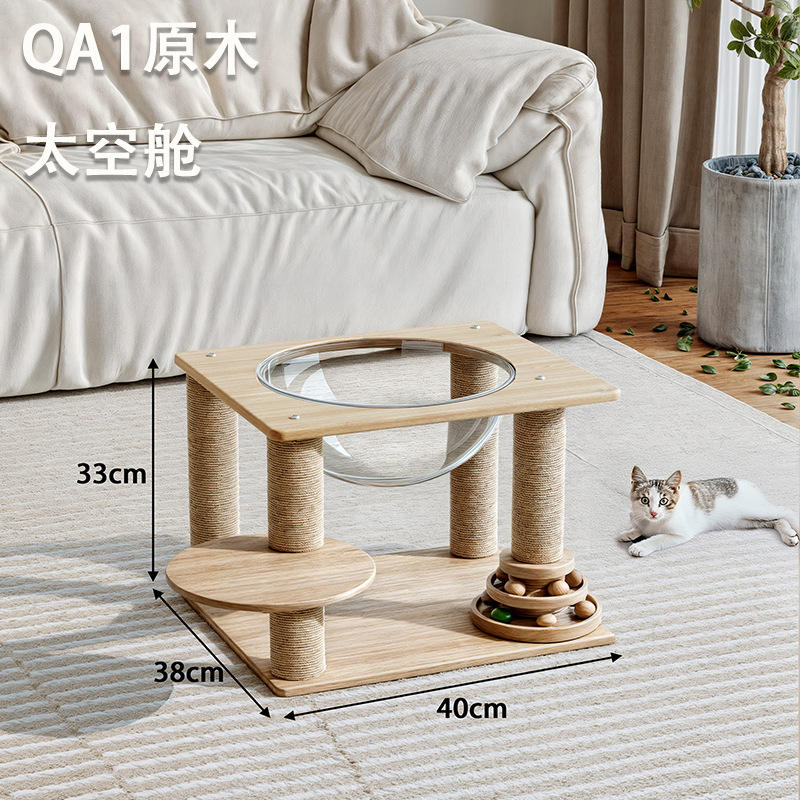 Capsule de l'espace de couleur en bois QA1-40x38x33cm