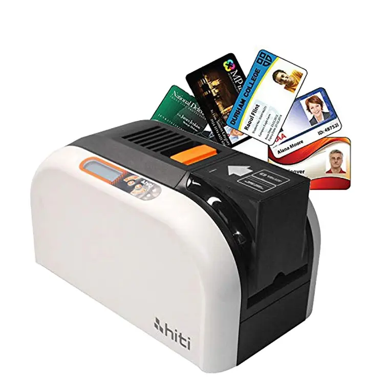 Impresora de tarjetas de identificación con holograma, máquina de impresión de tarjetas de PVC, tarjeta de miembro de Estudiante