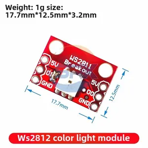 RGB LED Breakout - WS2812 modulo luce a colori a filo singolo interfaccia a colori tubo di emissione della luce