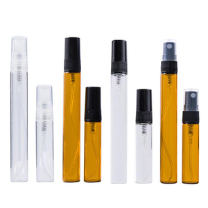 Empty Atomizer Refill Small 2ml <strong>2</strong>.5ml 3ml 5ml 10ml Amber clear Thin <strong>Glass</strong> Perfume Spray Bottle - Product Image 1