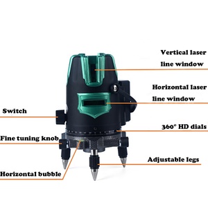 3D 5 Lines Self Leveling Measure Tool <strong>Automatic</strong> Rotation Laser <strong>Level</strong>