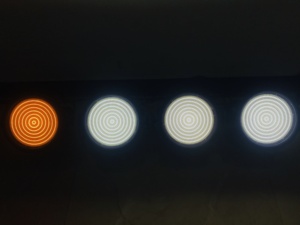 迪斯科频闪灯白色琥珀色450W 14段控制Led灯罩 - Product Image 5