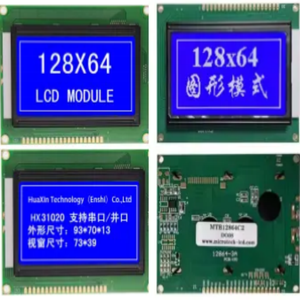 Benutzer definierte 128x64 TN HTN STN FSTN VALCD Digitale LCD-Anzeige module 14 Segment Monochrome Farb grafik Zeichen Punkt 128*64 Größe - Product Image 5