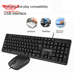 Teclado RGB y ratón para ordenador, Combo de teclado mecánico para juegos, Pc de escritorio, 68