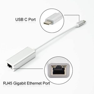 USB C Ethernet adaptörü tip C Thunderbolt3 to RJ45 gigabit ağ adaptörü - Product Image 3