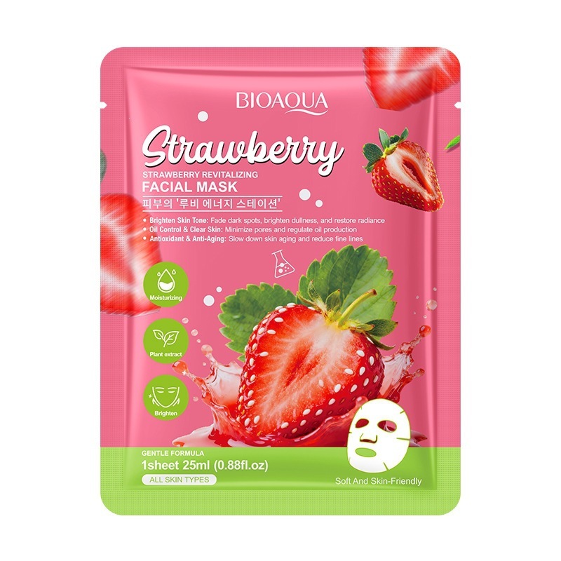 Maschera viso alla fragola 25ml