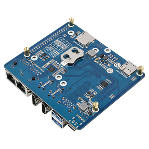 Raspberry Pi CM4 Dual RJ45 IO-Karte Dual Gigabit Ethernet M.2 5G/4G Base Board Elektronische Module Kits Entwickelt für Module - Product Image 5