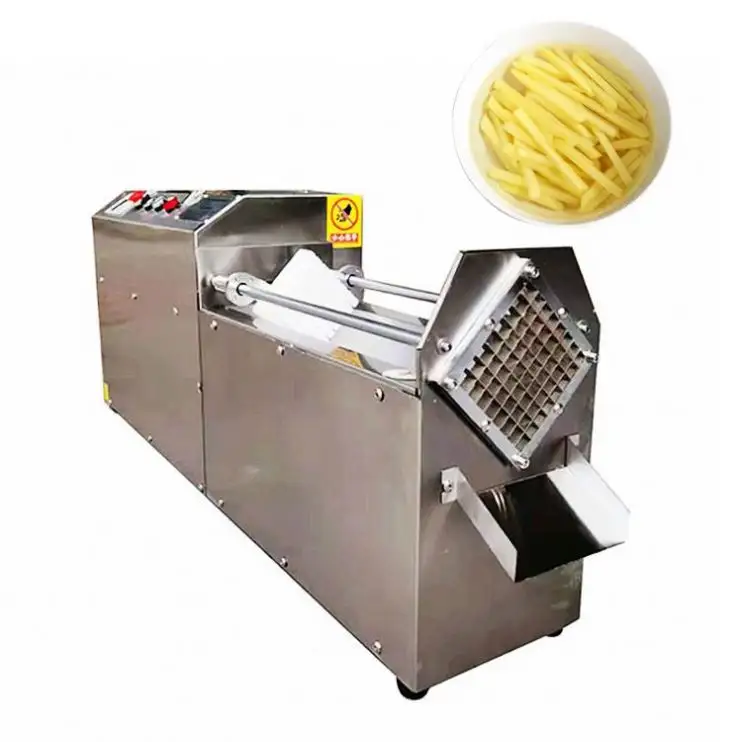 Prezzo di fabbrica all'ingrosso della macchina delle patatine fritte tagliatrice cotta della striscia di carne con la garanzia della qualità