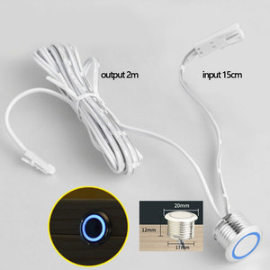 Touch Switch Showcase Cabinet <strong>LED</strong> Light <strong>Control</strong> 12v 24v Dimmer <strong>Sensor</strong> for Cabinet Lighting - Product Image 1