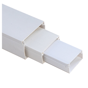 Self-Adhesive PVC <strong>Cable</strong> Trunking 20mm X 10mm Mini <strong>Cable</strong> <strong>Tidy</strong> 1mtr Extruded Electrical Conduit Trunk Cutting Processing Service - Product Image 6
