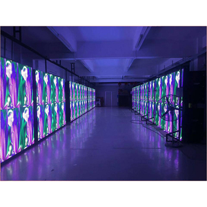 P8 SMD 3535 RGB full color LED display unit board 32x16 pixel 256mm x 128mm 1/4 modulo LED di scansione - Product Image 6