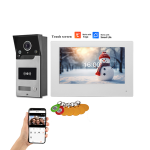 המחיר הטוב ביותר ip65 עמיד למים חכם האפליקציה מרחוק לפתוח נייד 2mp 1080p tuya חכם wifi וילה דלת מצלמה דלת טלפון - Product Image 1