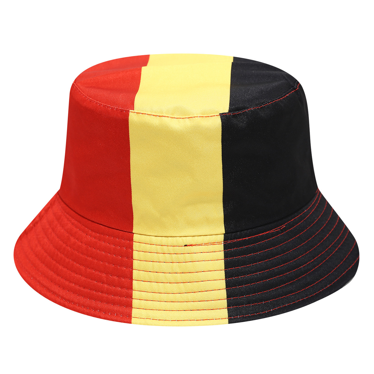 Rouge, jaune et noir