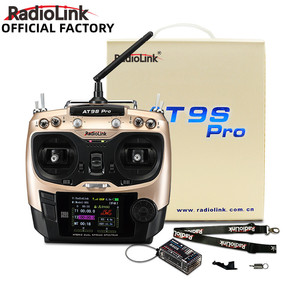 Radio link Fabrik preis AT9S Pro 12 Kanäle 2.4G RC Sender Radio Controller Unterstützung Crossfire Protocol mit RX R9DS RC Toy - Product Image 1