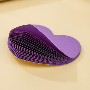 便签信息便签心形记事本自粘不规则形状装饰贴纸可定制 - Product Image 4