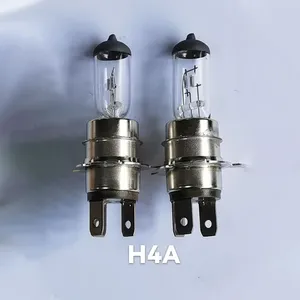 H4 bóng đèn siêu sáng trắng xe Đèn pha nhà máy xe đèn pha halogen bóng đèn 55W tự động Halogen đèn - Product Image 5