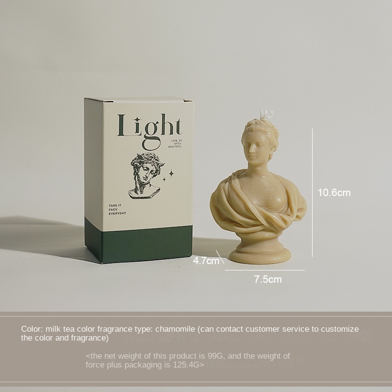 Style 1: couleur européenne de thé de lait de dame (parfum: camomille)