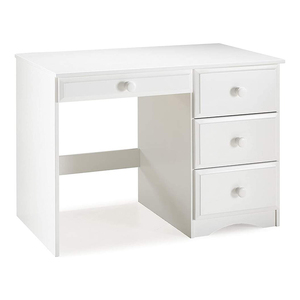 DU'S Solid Wood With <strong>Three</strong> Drawers Modern <strong>Computer</strong> <strong>Table</strong> Suitable <strong>for</strong> Study and Office Use - Product Image 1