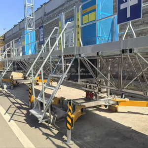 Direct Export Factory's Movable <strong>Construction</strong> Elevator with 6-40 Meters Span Building Exterior Wall Focused Core Motor Component - Product Image 1